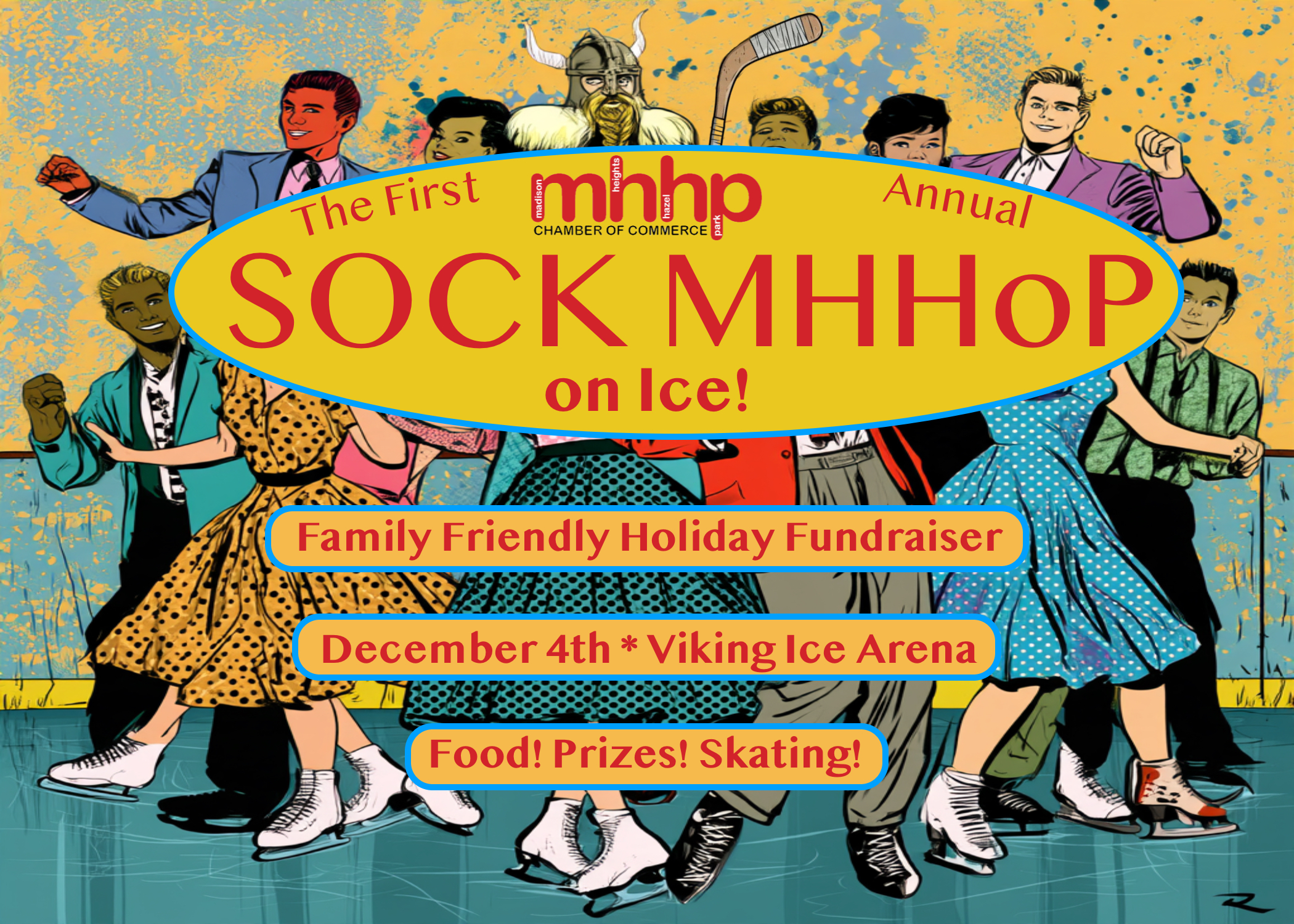 Sock MHHoP On Ice Holiday Party
